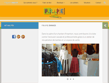 Tablet Screenshot of fripe-reims-emmaus.com